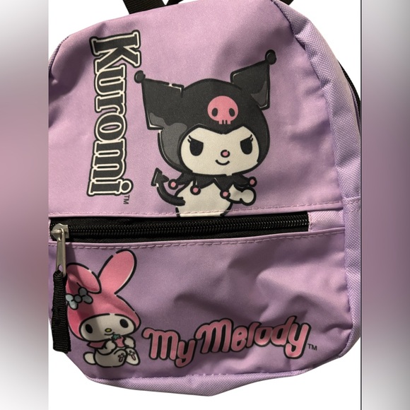 Sanrio Kuromi My Melody Mini Backpack - Picture 2 of 2